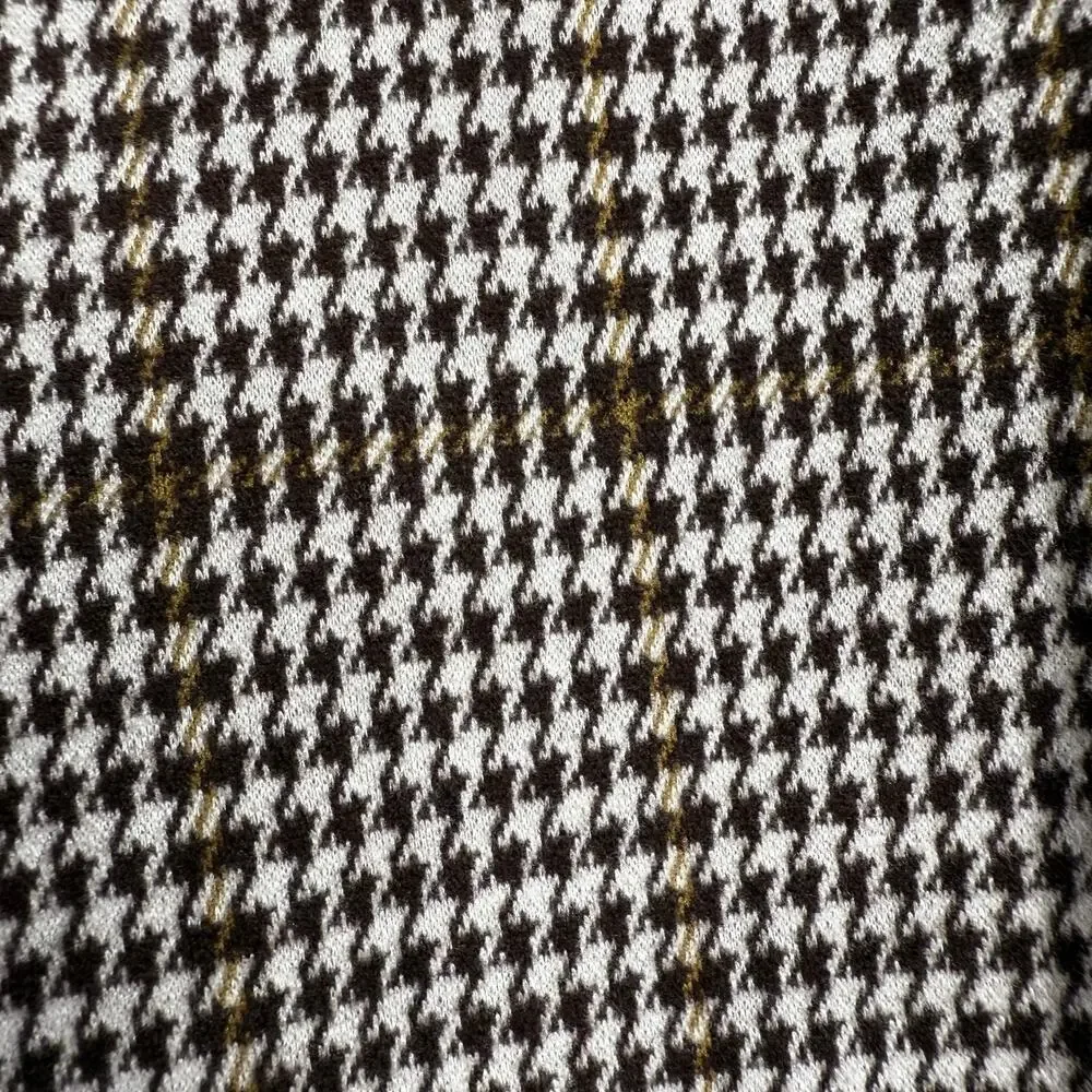 Free People plaid pants trousers slim cropped 6